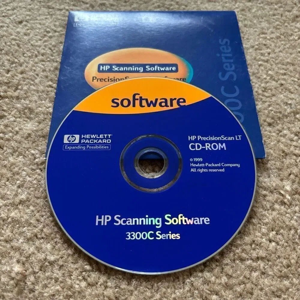 HP 3300C Series PrecisionScan LT Software